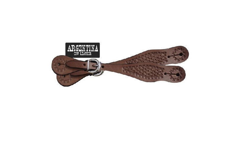 PFR1034 Showman ® Men's Size Argentina cow leather spur straps