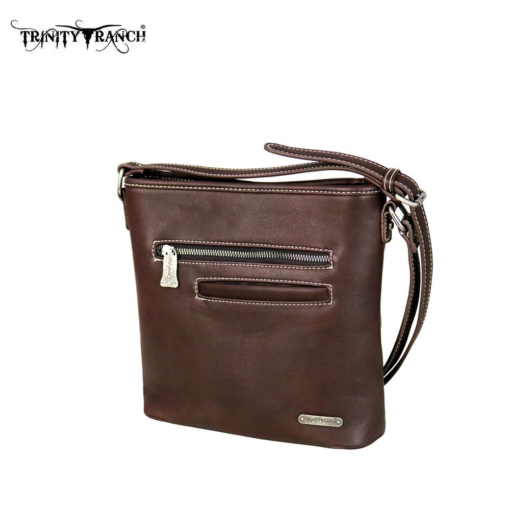 PFRTR50-8300 Trinity Ranch Tooled Collection Cross body