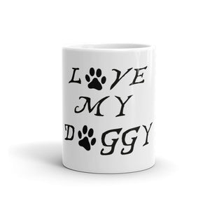 "Love my doggy" Mug