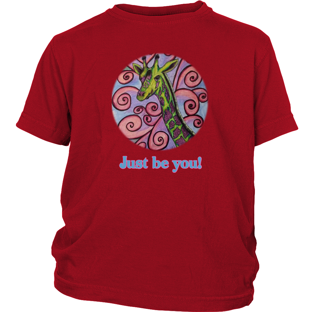 "Just be you" District Youth Shirt