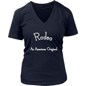 Rodeo District Womens V-Neck