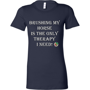 Brushing My Horse Women's Shirt