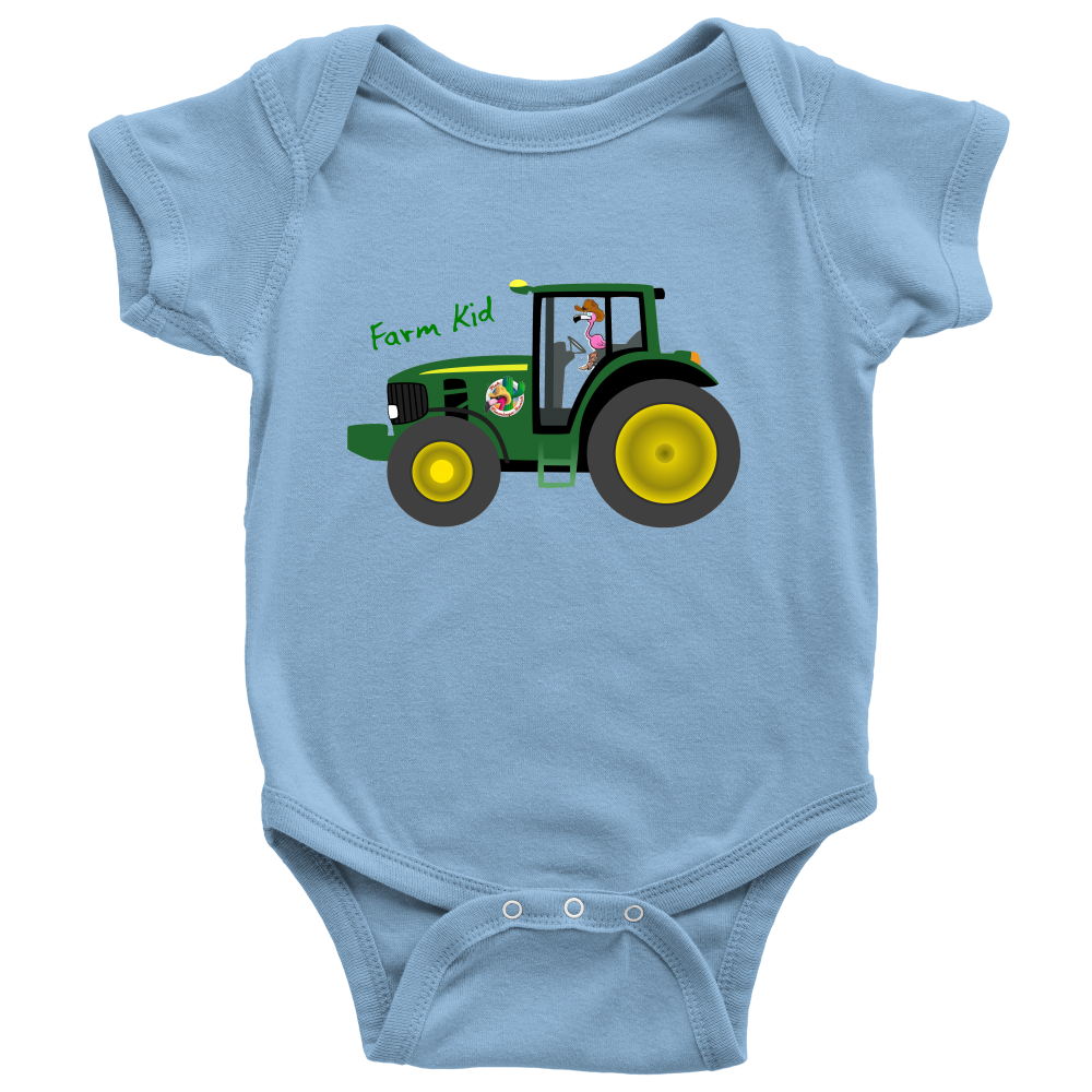 Farm Kid Baby Onesie