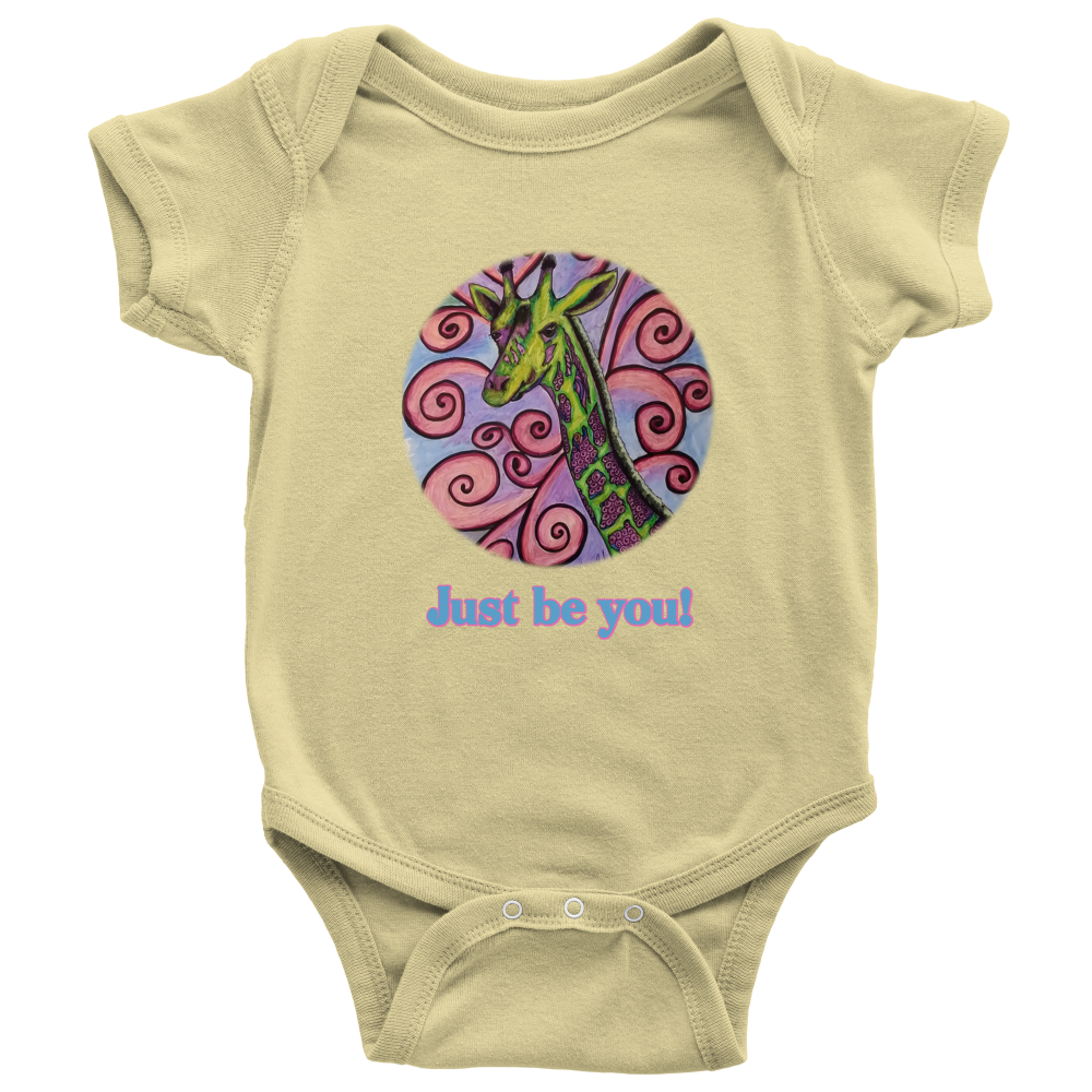 "Just be you" Baby Onesie